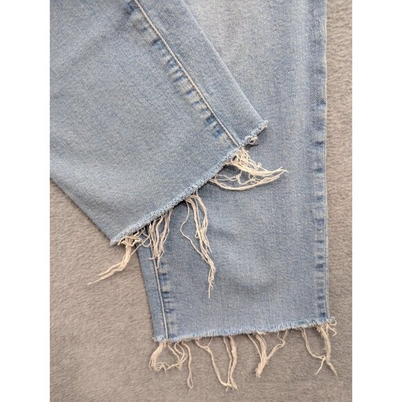 Madewell Jeans Womens SZ 28 Blue Curvy Perfect Vintage Straight Made in USA Y2K - Picture 6 of 16